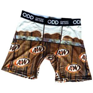 BNWT ODD Boxer Briefs A&W Root beer, Medium